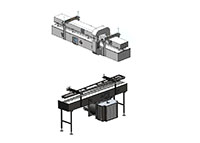 Conveyance Converging Rail Single Fillers