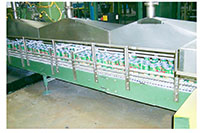 Mass conveyance from Spray Machines